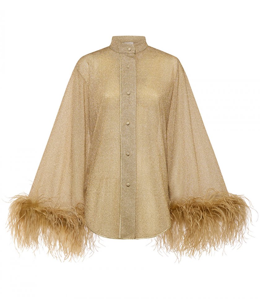 SHIRTS - LUMIERE PLUMAGE LONG SHIRT
