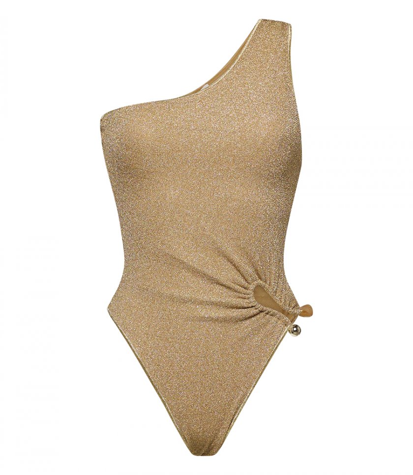 BEACHWEAR - LUMIERE STONES ONE SHOULDER MAILLOT