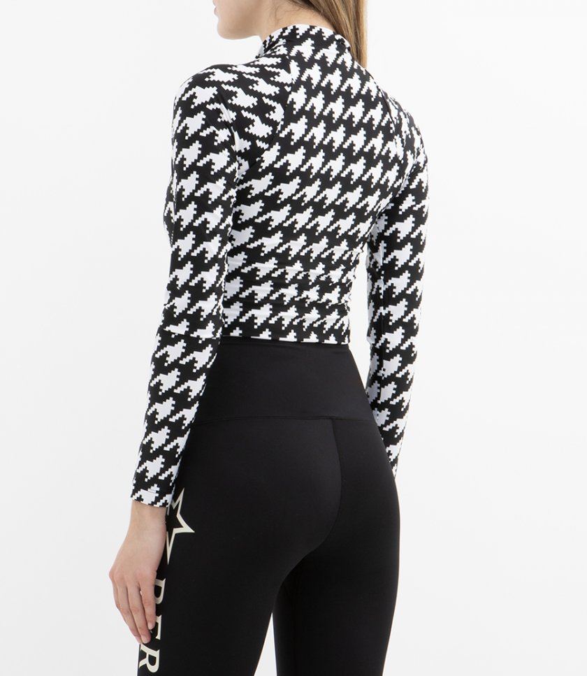 PM HALF ZIP SWIMSUIT