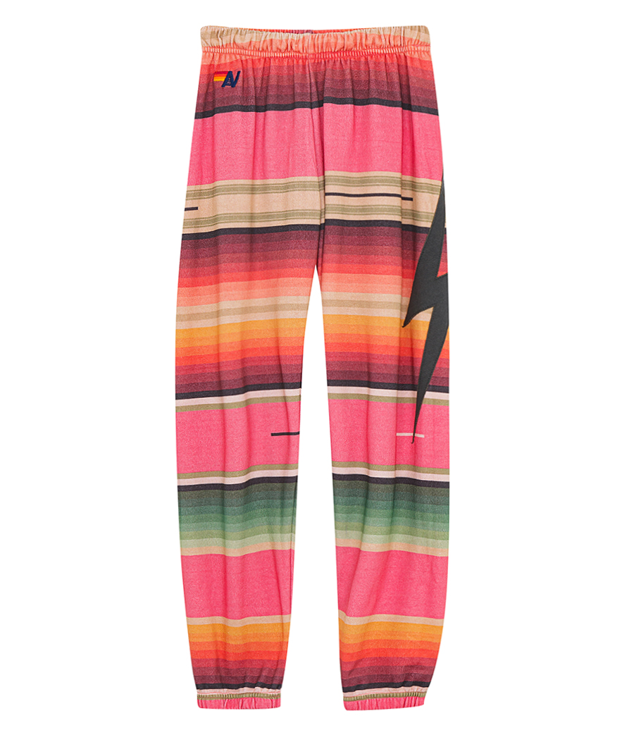 AVIATOR NATION - WOMEN S SERAPE BOLT STITCH SWEATPANTS