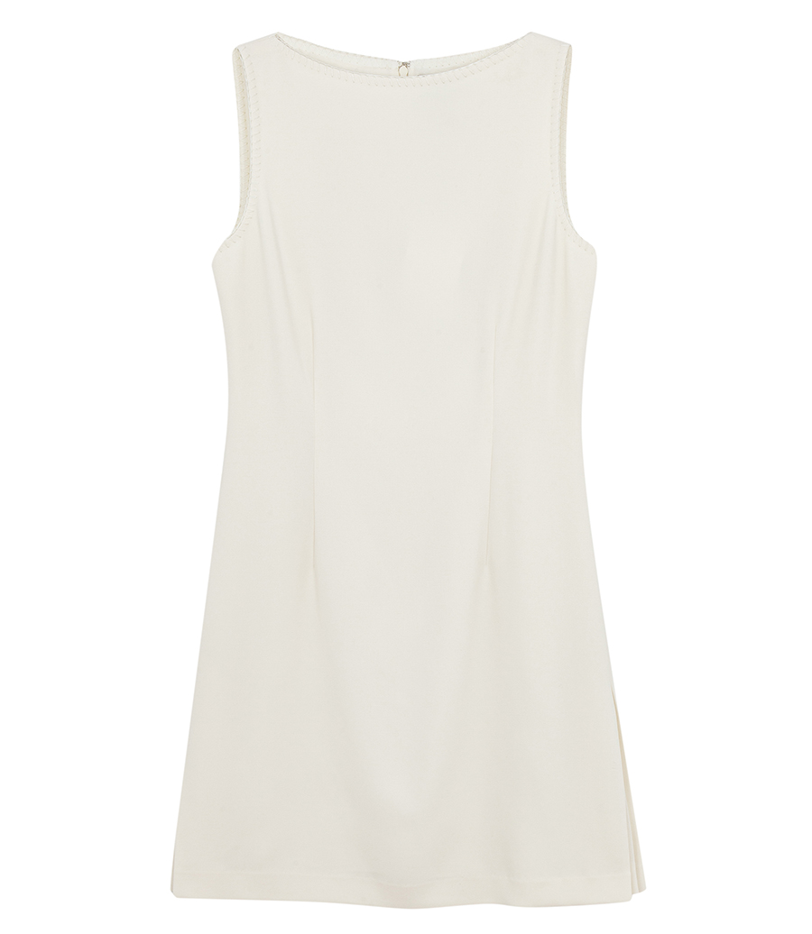 THEORY - BOATNECK SHIFT DRESS