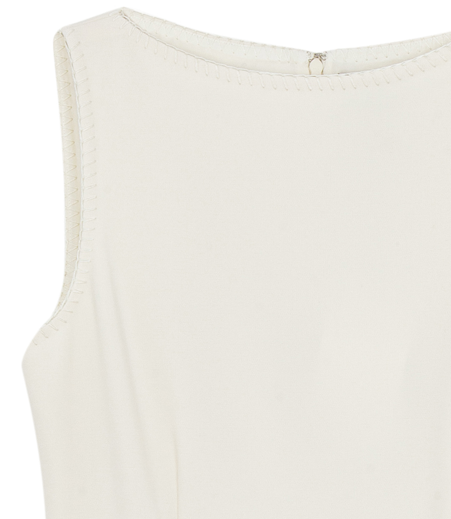 BOATNECK SHIFT DRESS