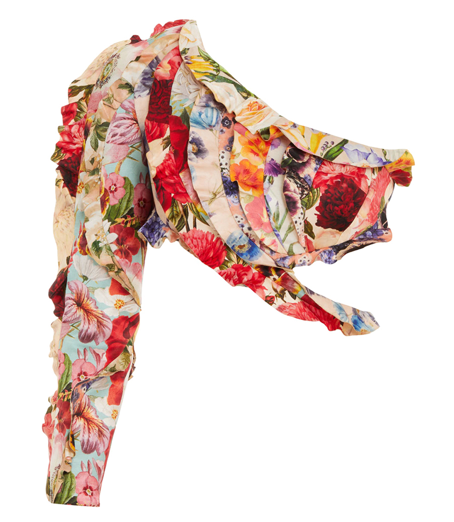 ZIMMERMANN - WONDERLAND FRILL BODICE TOP