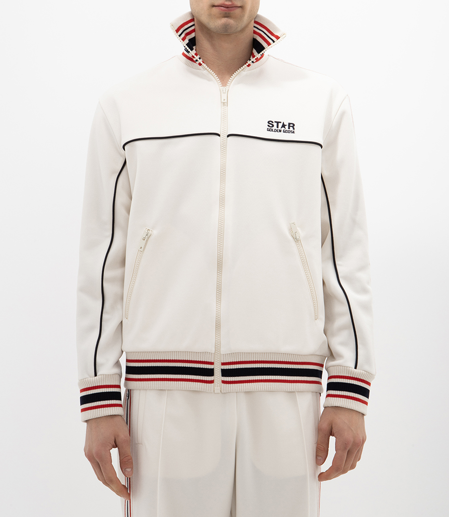 STAR COLLECTION ZIPPED TRACK JACKET