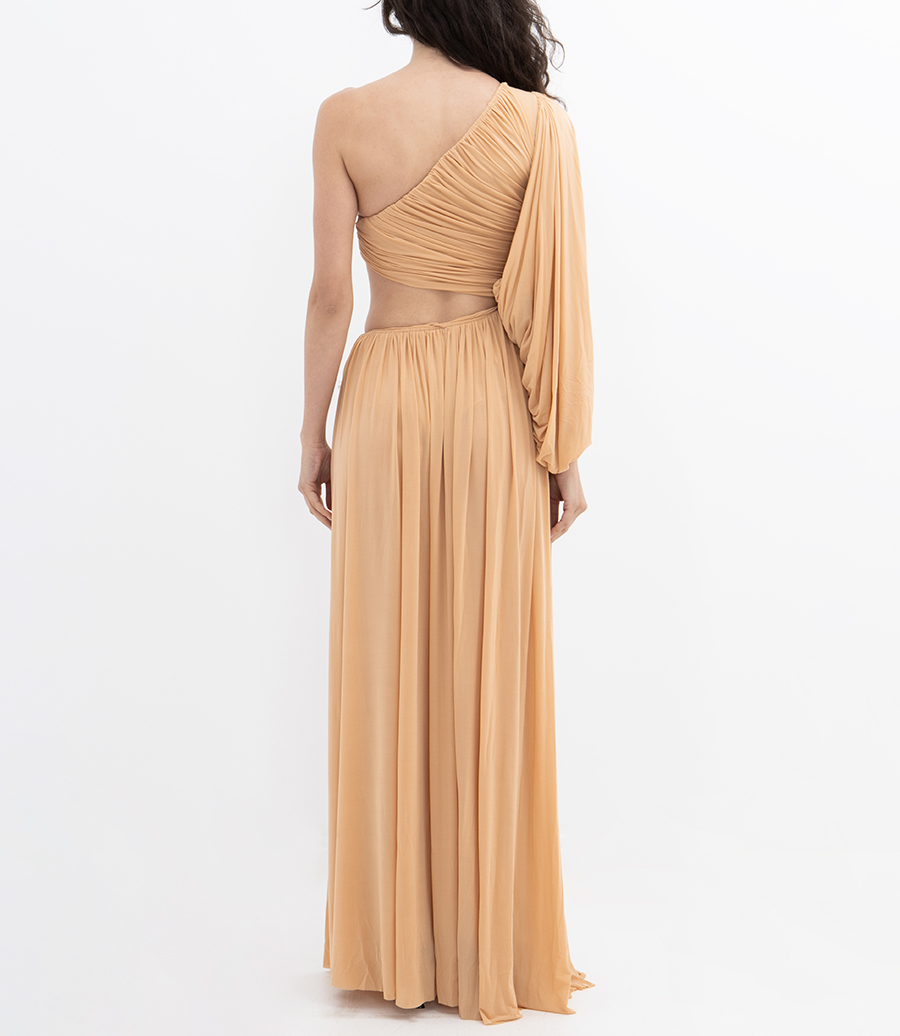ONE SHOULDER JERSEY DRESS