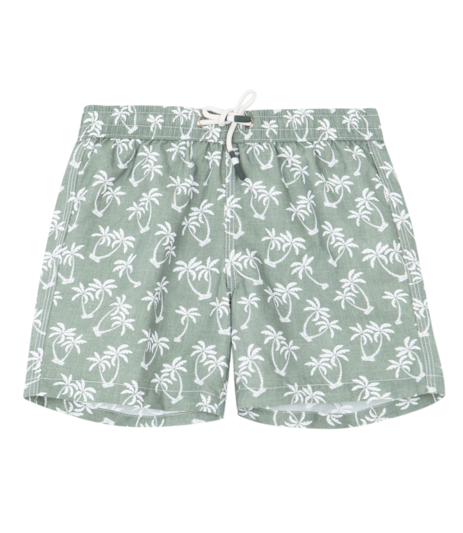HARTFORD BEACHWEAR - PRINTED ACHILLE SWIM SHORTS