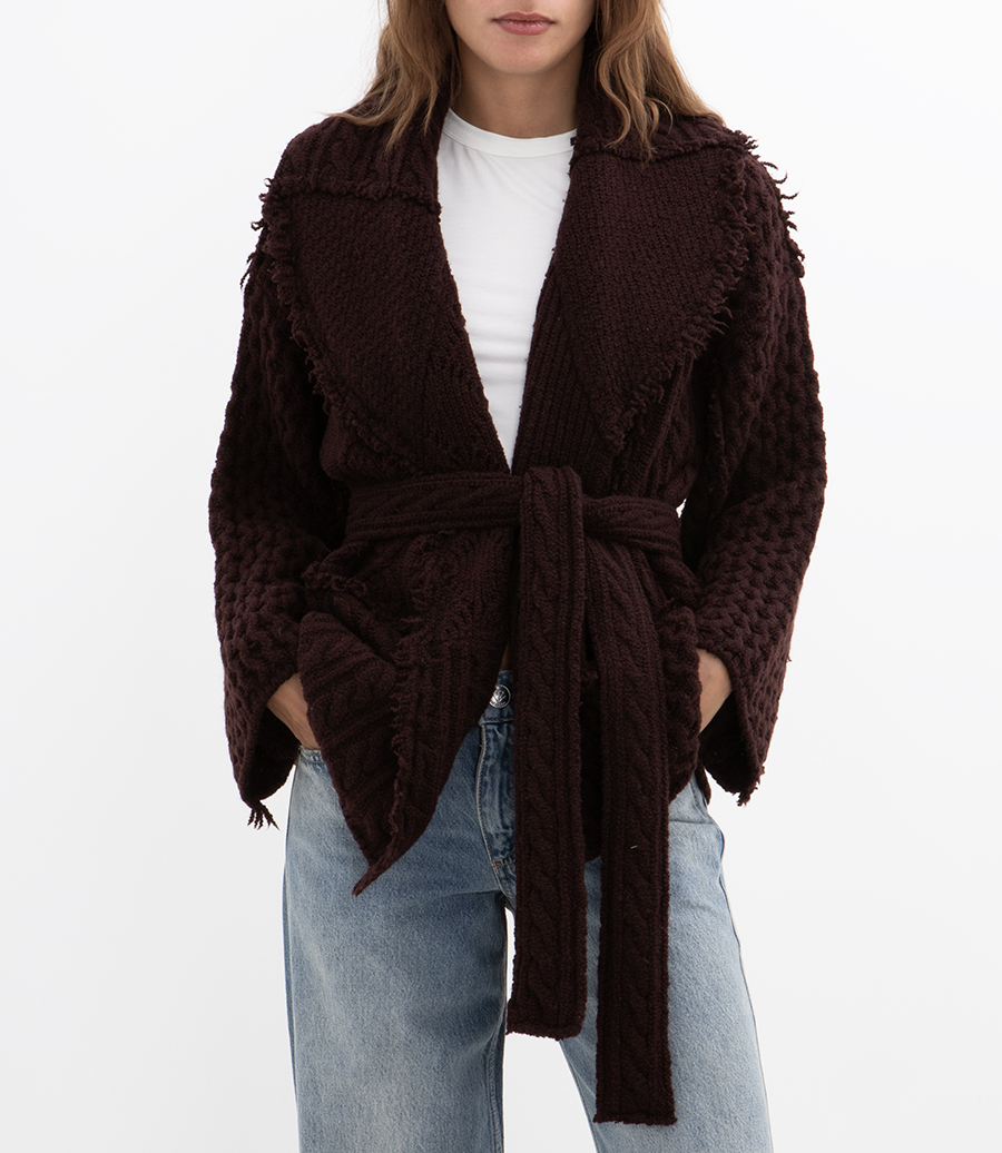 PATCHWORK PULSE CARDIGAN