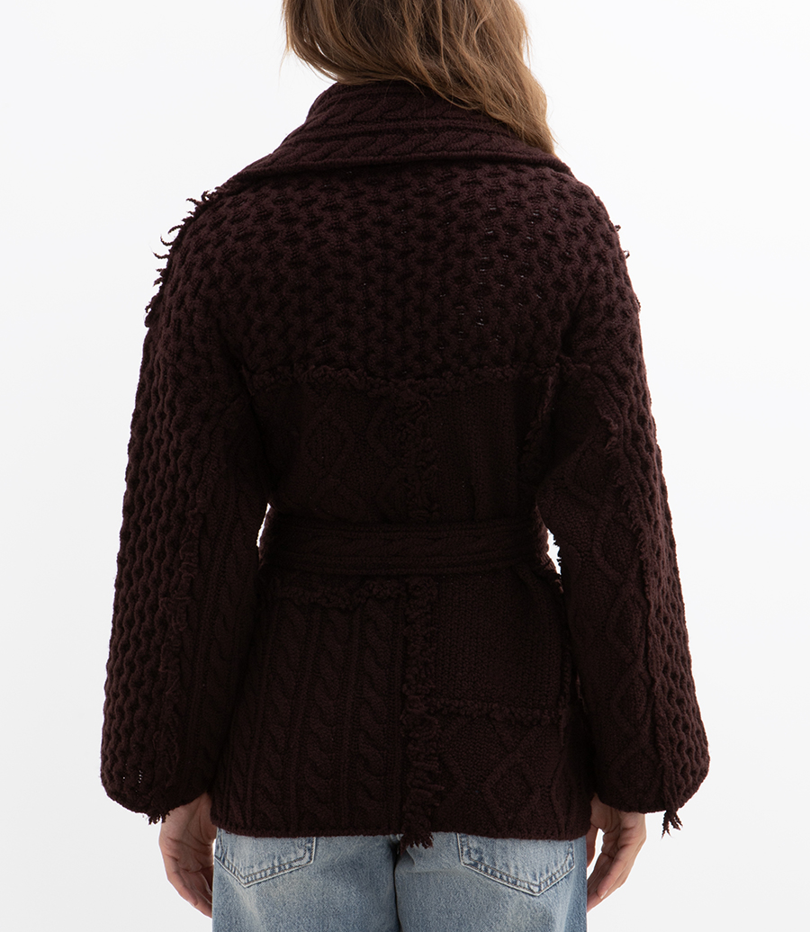 PATCHWORK PULSE CARDIGAN