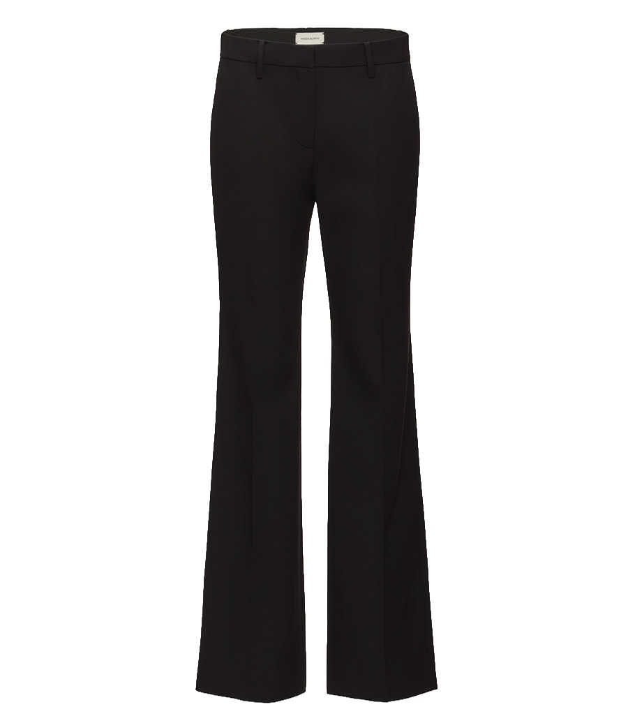 MAGDA BUTRYM - FLARED TAILORED BOUCLE TROUSERS
