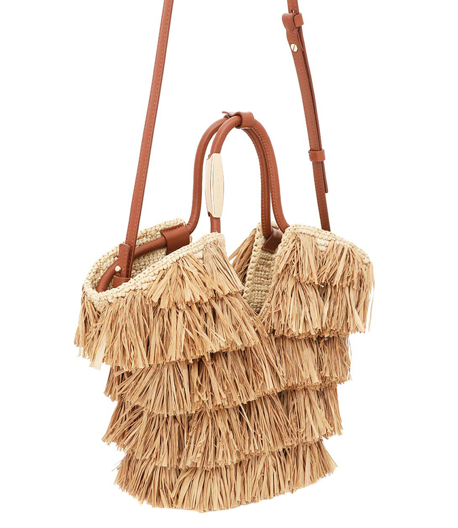 GOLDENTIME SMALL FRINGE TOTE