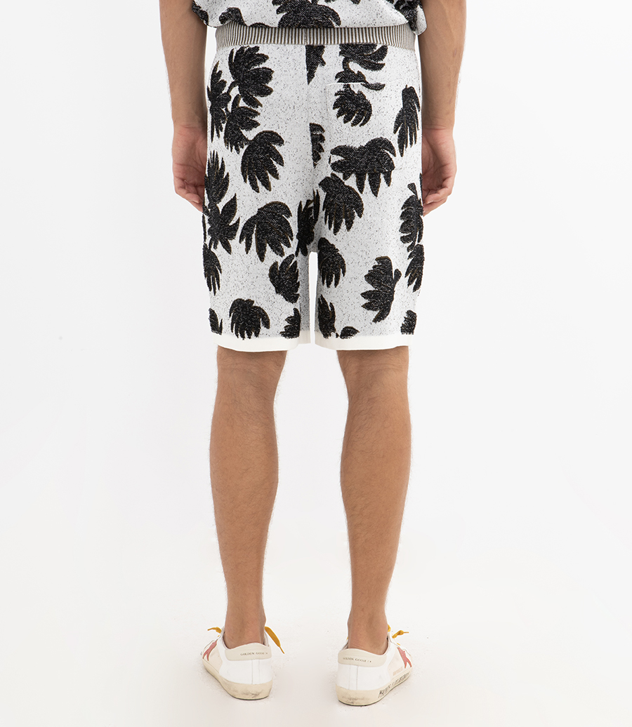 PALM JACQUARD SHORTS