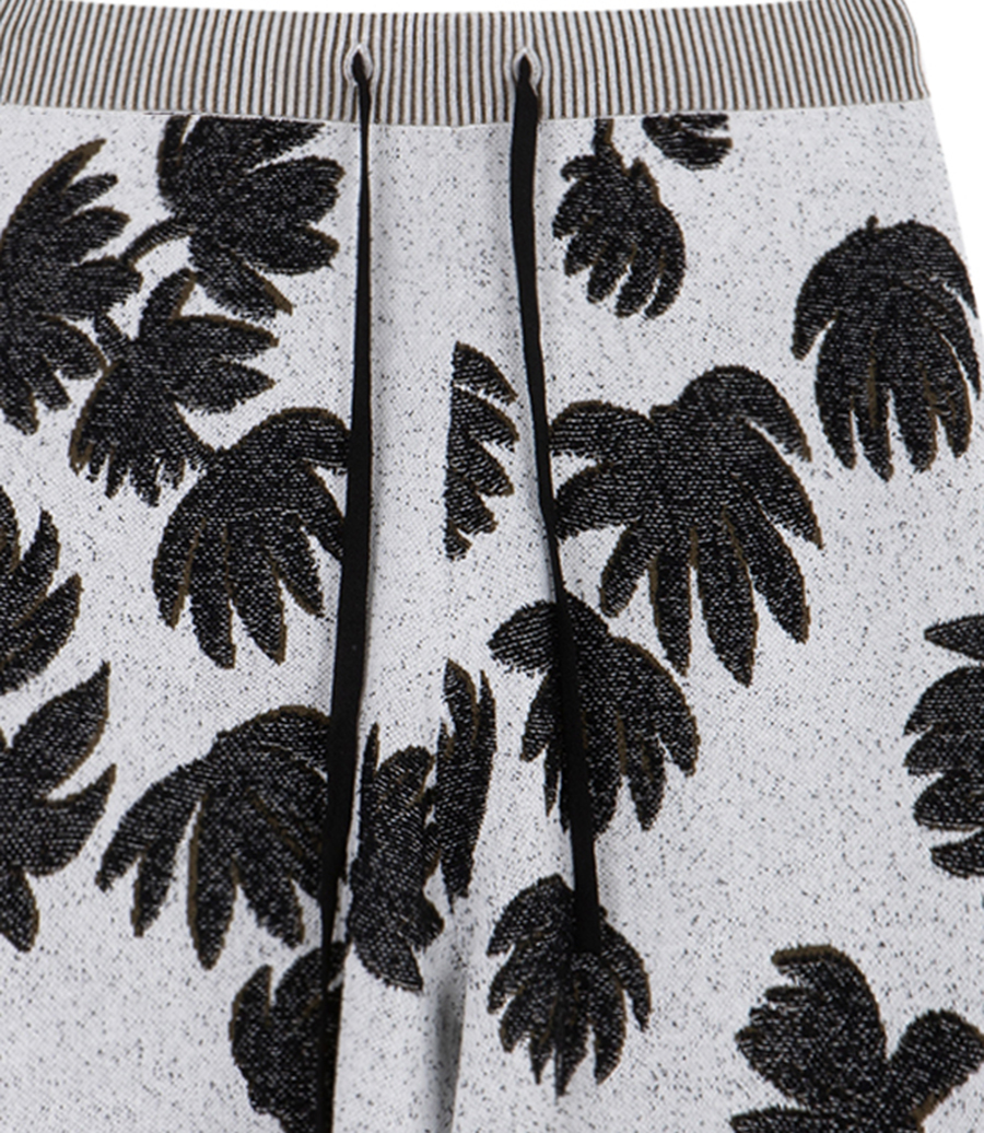 PALM JACQUARD SHORTS