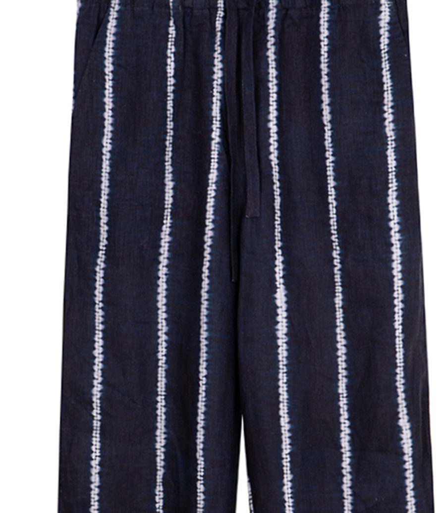 SHIBORI STRIPE TROUSERS