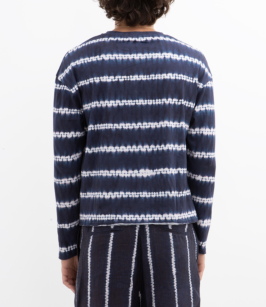 SHIBORI STRIPE TEE