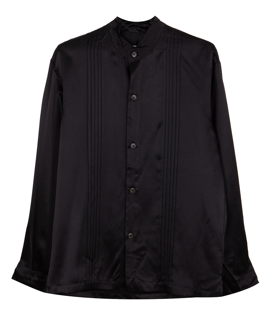 COMMAS - PLEATED SHIRT