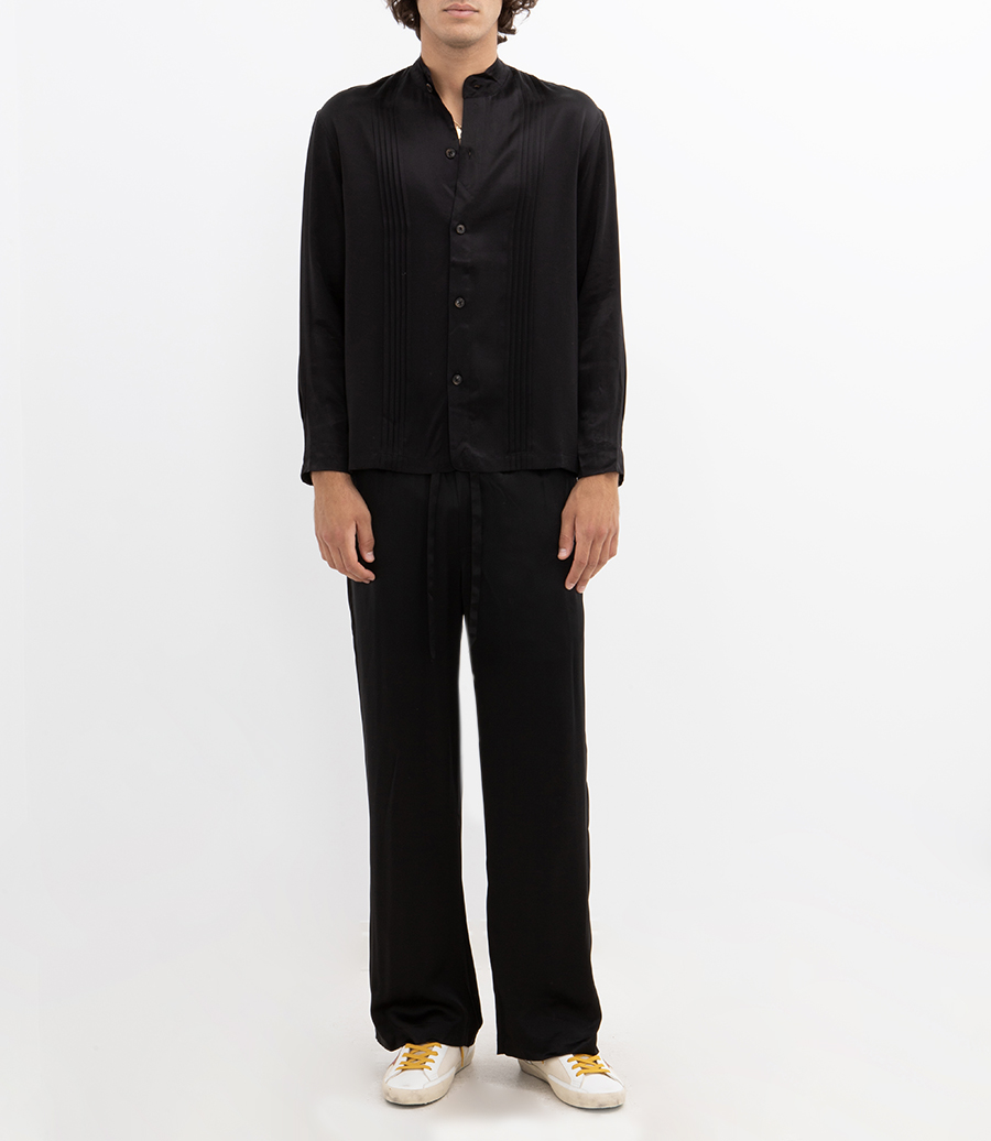 PLEATED SHIRT