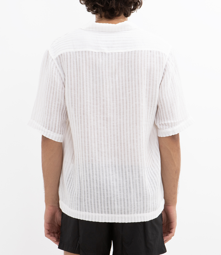 SHEER STRIPE CLASSIC SHIRT