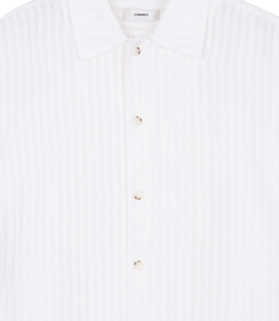 SHEER STRIPE CLASSIC SHIRT
