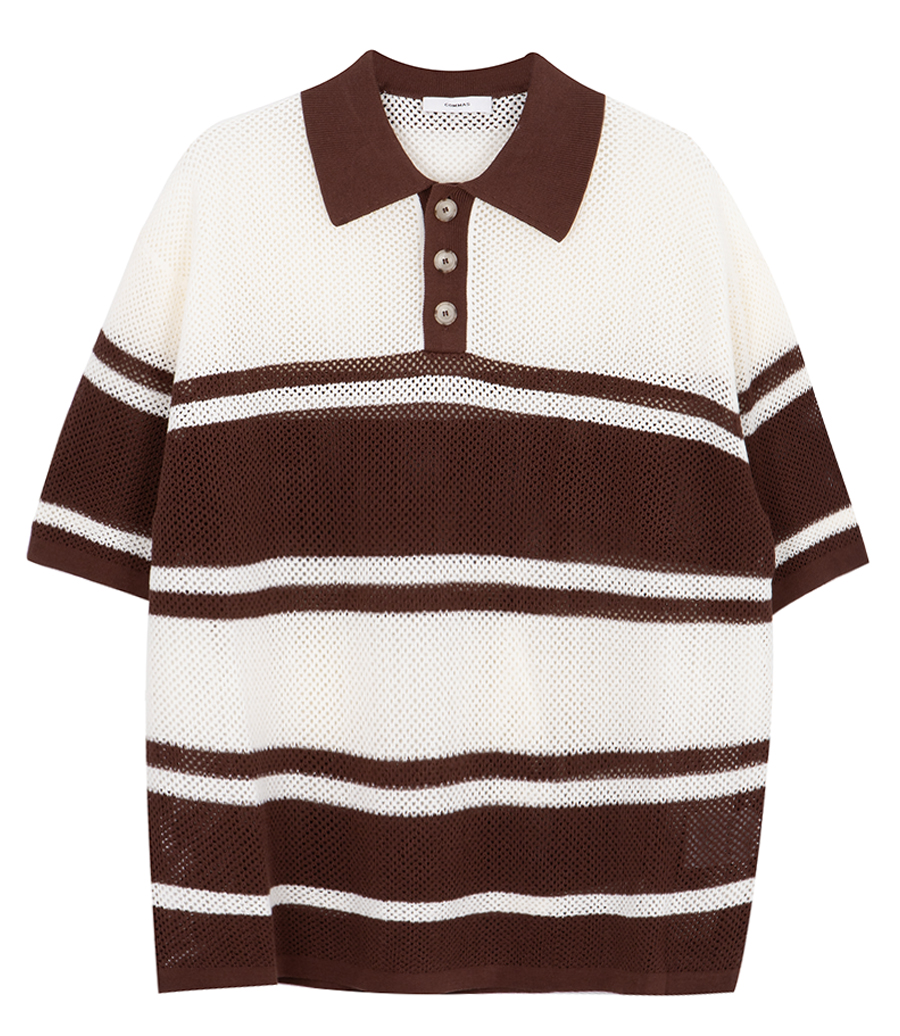 COMMAS - OPEN WEAVE POLO