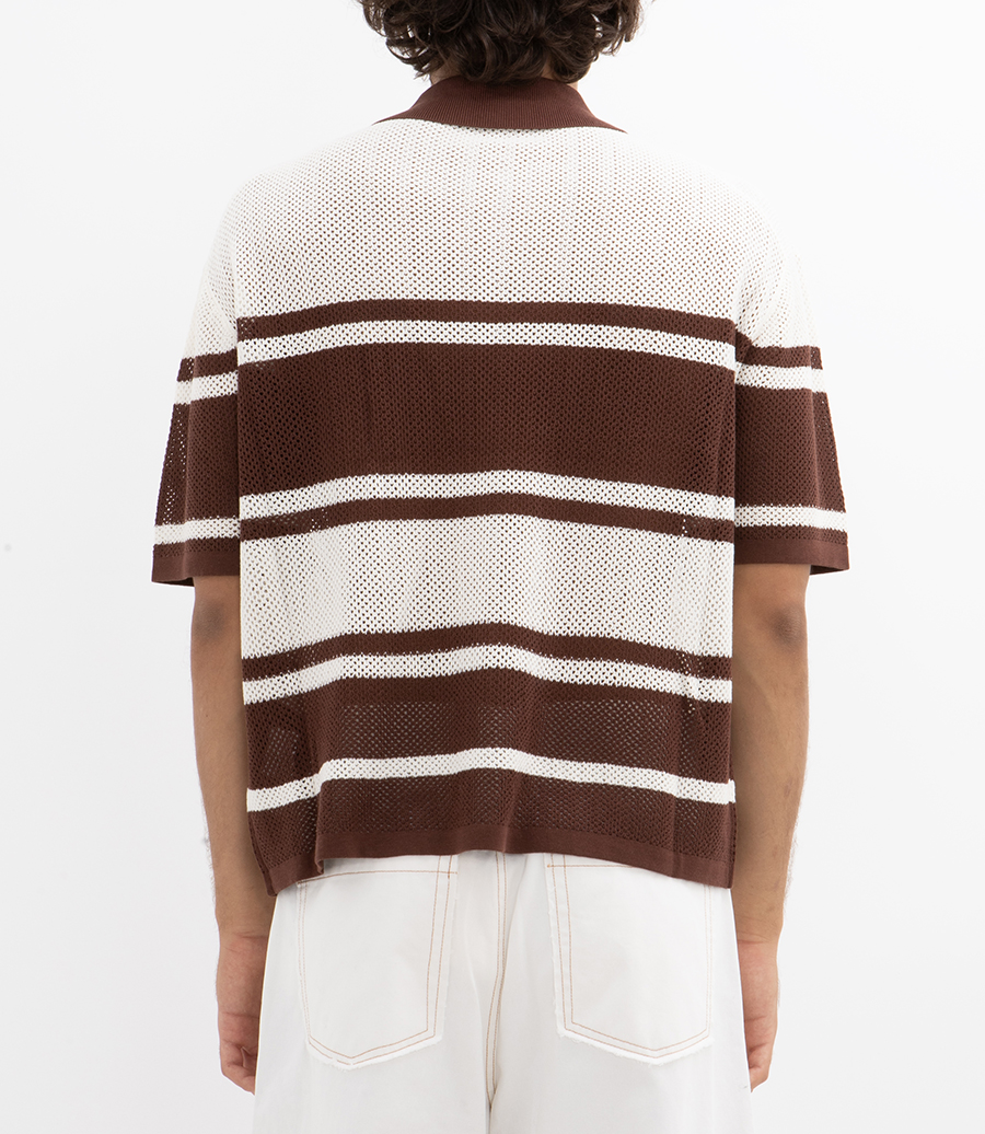 OPEN WEAVE POLO