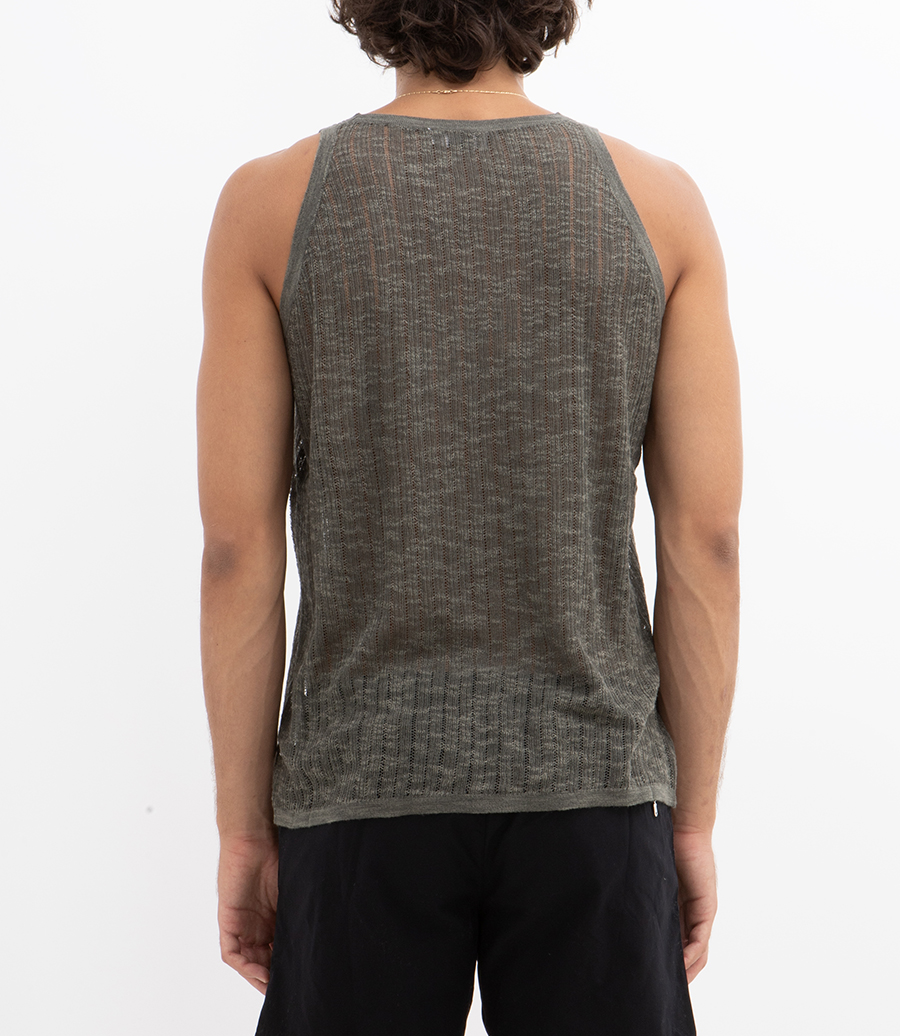 POINTELLE KNIT TANK