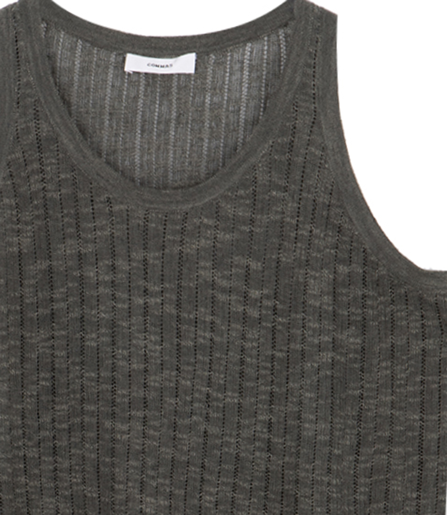 POINTELLE KNIT TANK