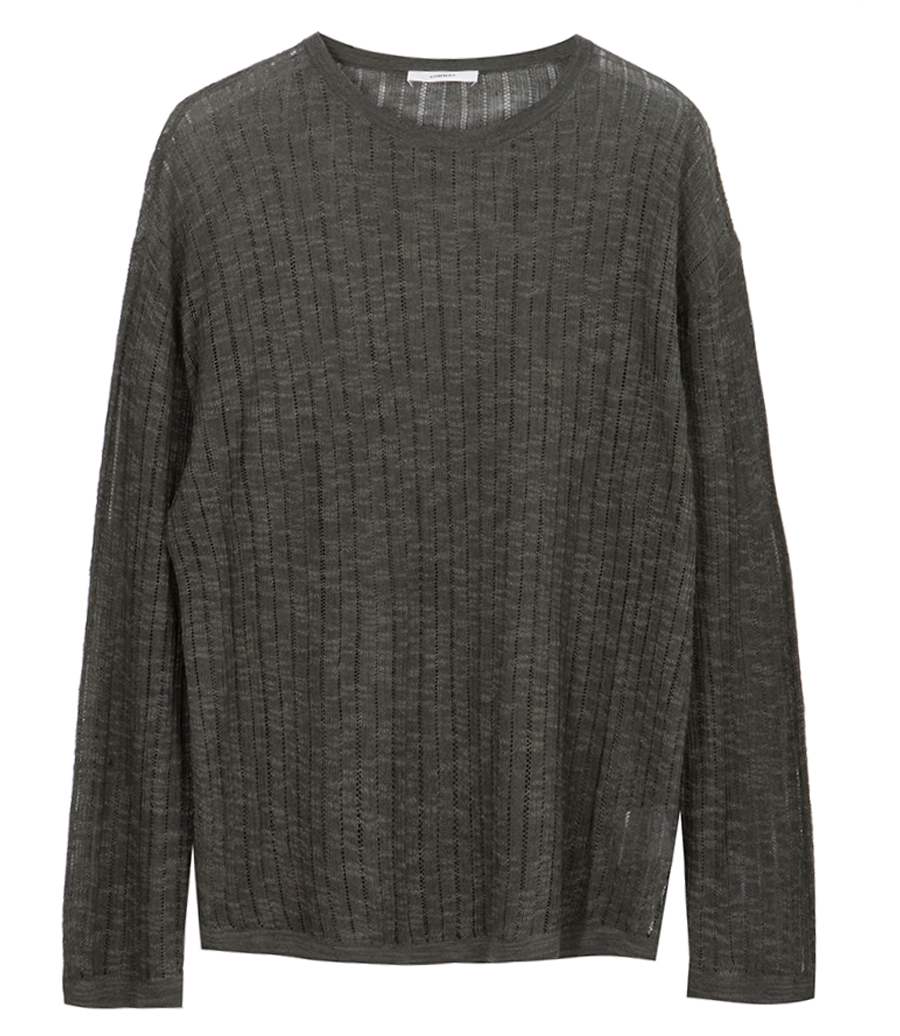 COMMAS - POINTELLE KNIT SWEATER