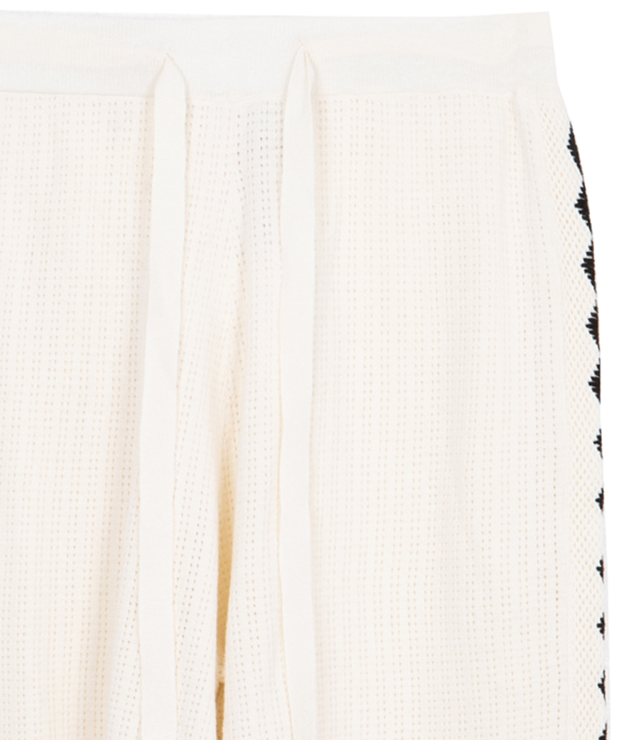 EMBROIDERED CROCHER SHORTS