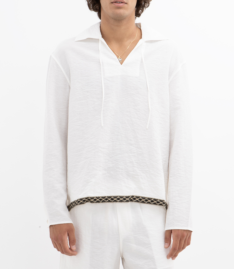 RESORT FRONT TIE SHIRT