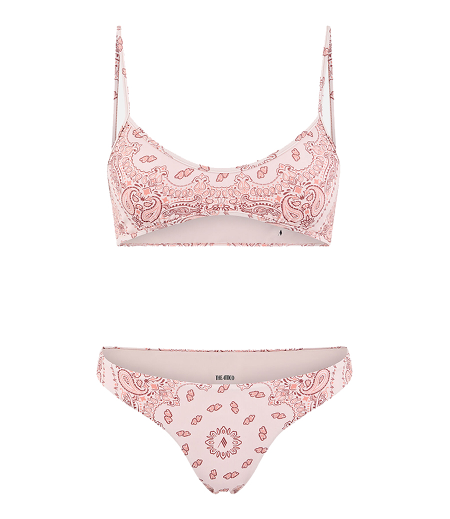 THE ATTICO - BANDANA PRINT BIKINI