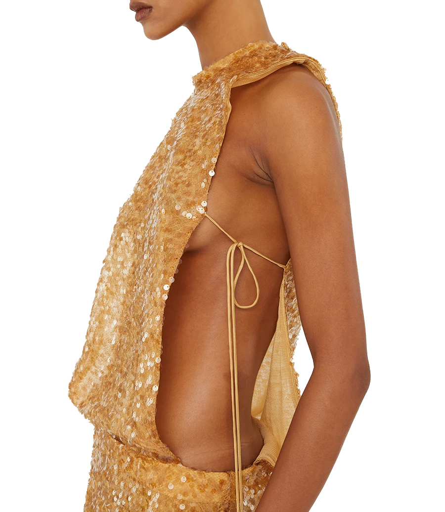 ILLUMINATE SEQUIN SEPERATION GOWN
