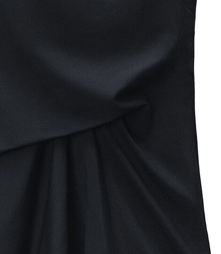 TUCKED HEM DRESS