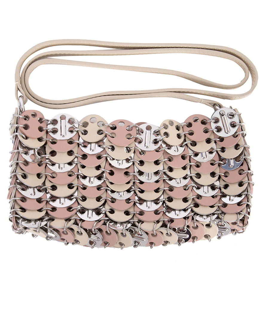 RABANNE - 1969 TRICOLORE NANO BAG