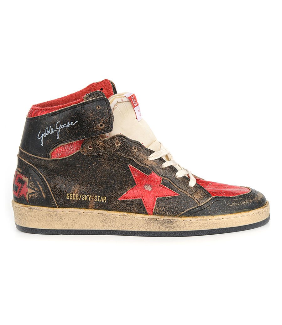 GOLDEN GOOSE  - VINTAGE LEATHER SKY-STAR