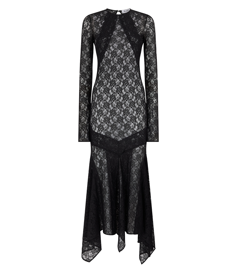 THE ATTICO - LACE MIDI DRESS