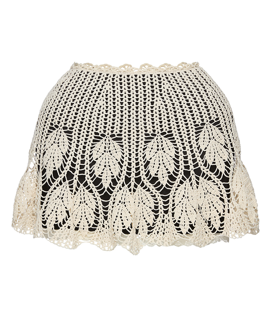 MAGDA BUTRYM - CROCHET OVERLAY SKIRT
