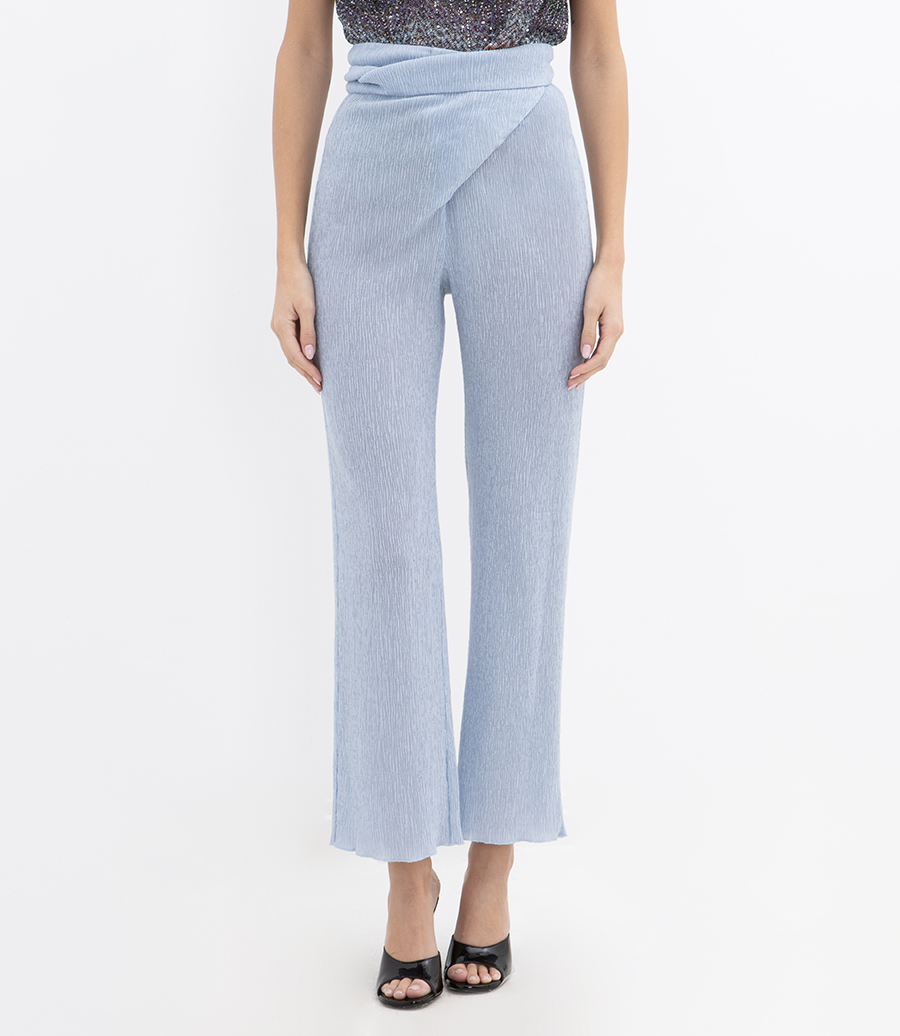 DRAPED WRAP PANTS