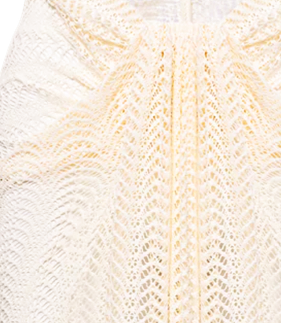 WAVE MESH MAXI SKIRT