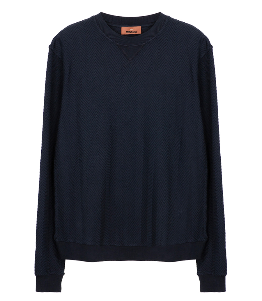 MISSONI - TONE TO TONE ZIGZAG SWEATSHIRT