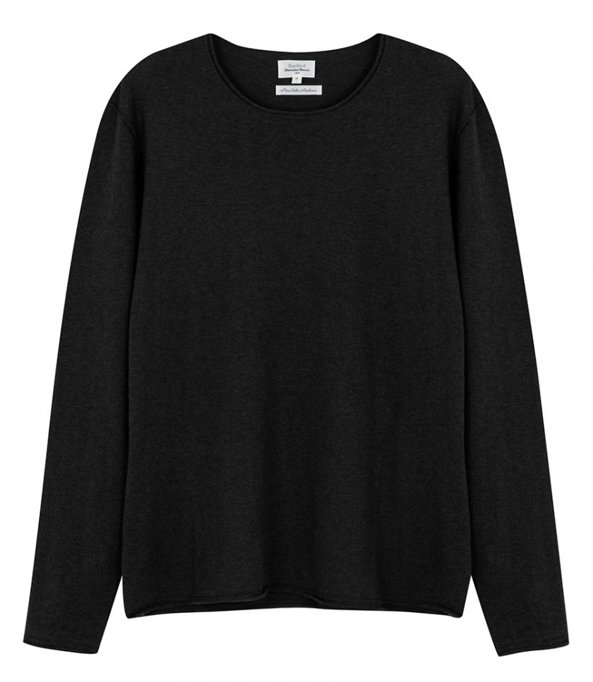 HARTFORD - CASHMERE CREW PULLOVER LS
