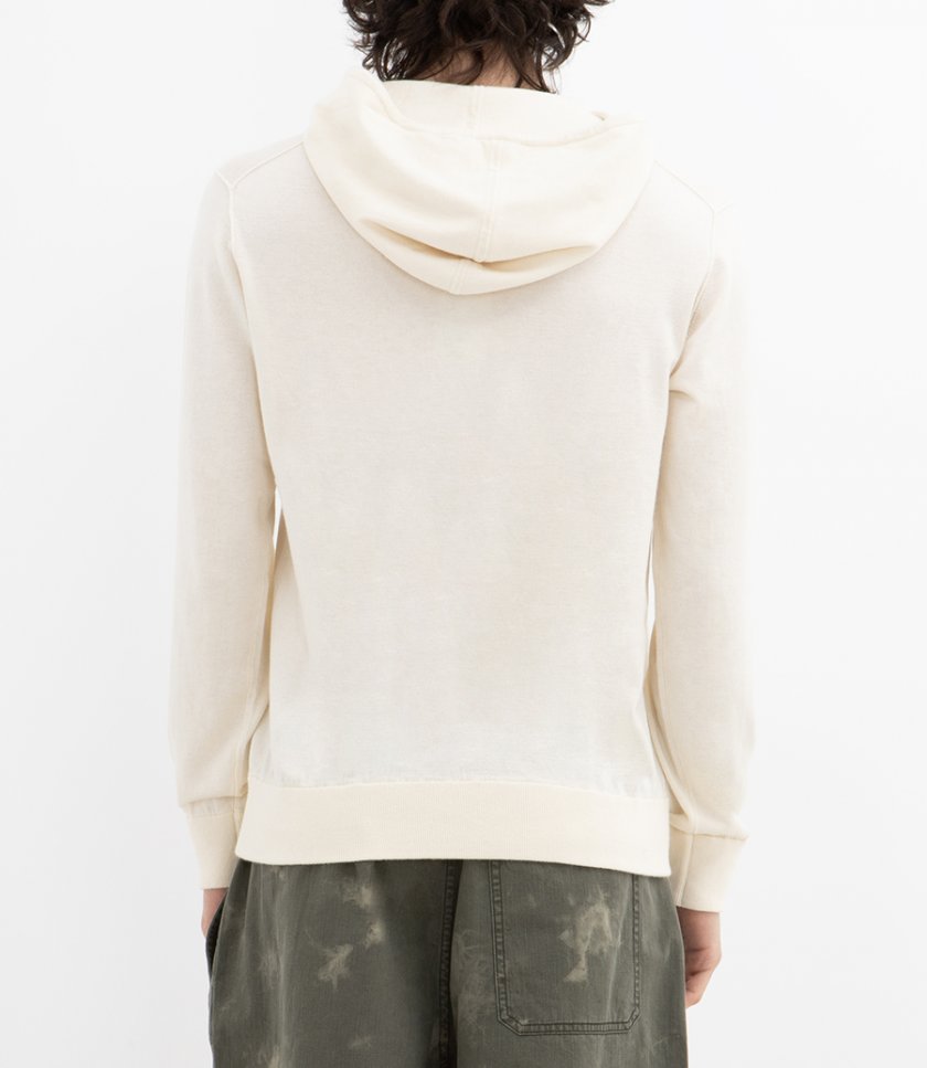 LIGHT CASHMERE HOODIE ZIP
