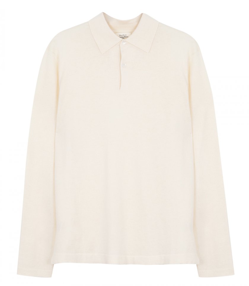 HARTFORD - CASHMERE POLO LS