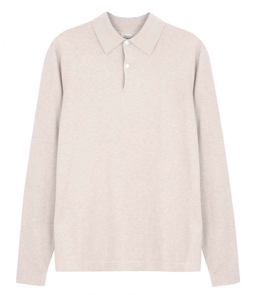 HARTFORD - CASHMERE POLO LS