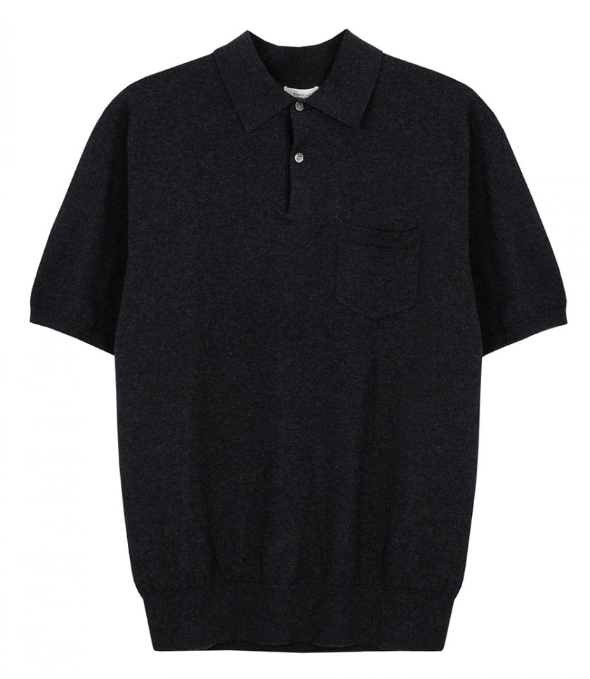 HARTFORD - POLO SS CASHMERE