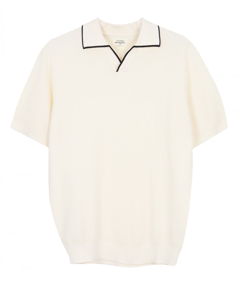 HARTFORD - POLO KNIT PIQUE SS