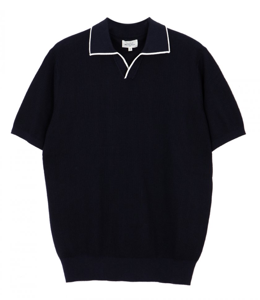 HARTFORD - POLO KNIT PIQUE SS