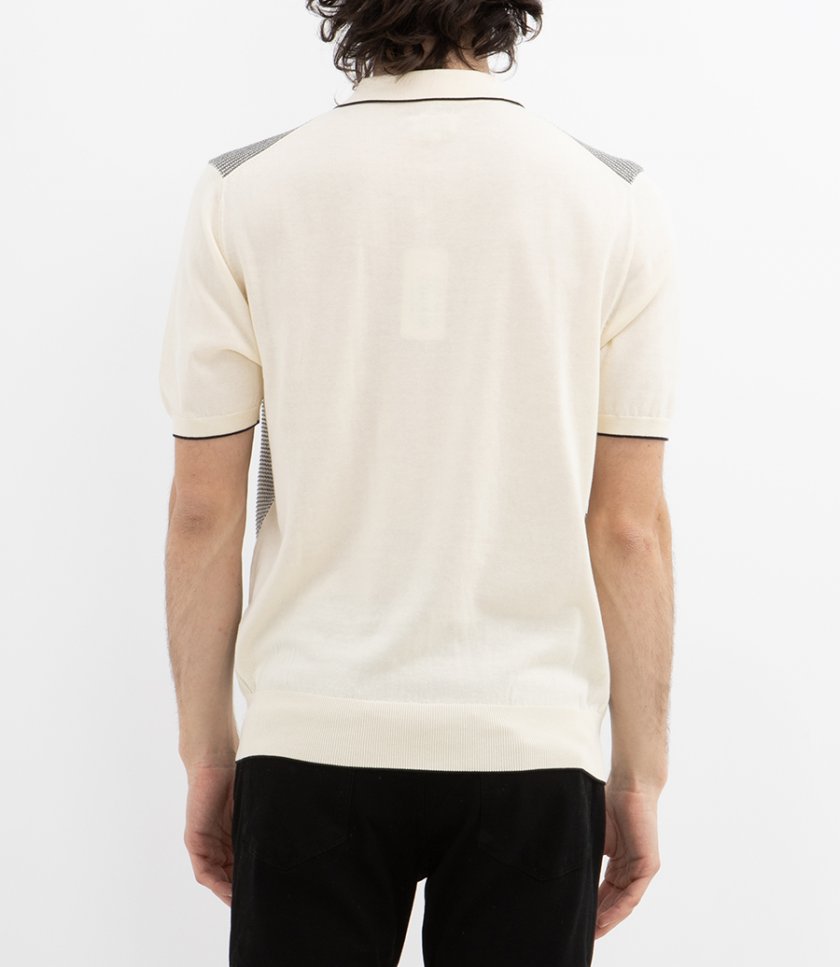JACQUARD POLO SS