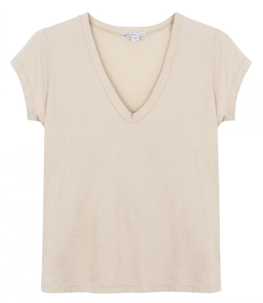 CLOTHES - HIGH GAUGE DEEP V TEE