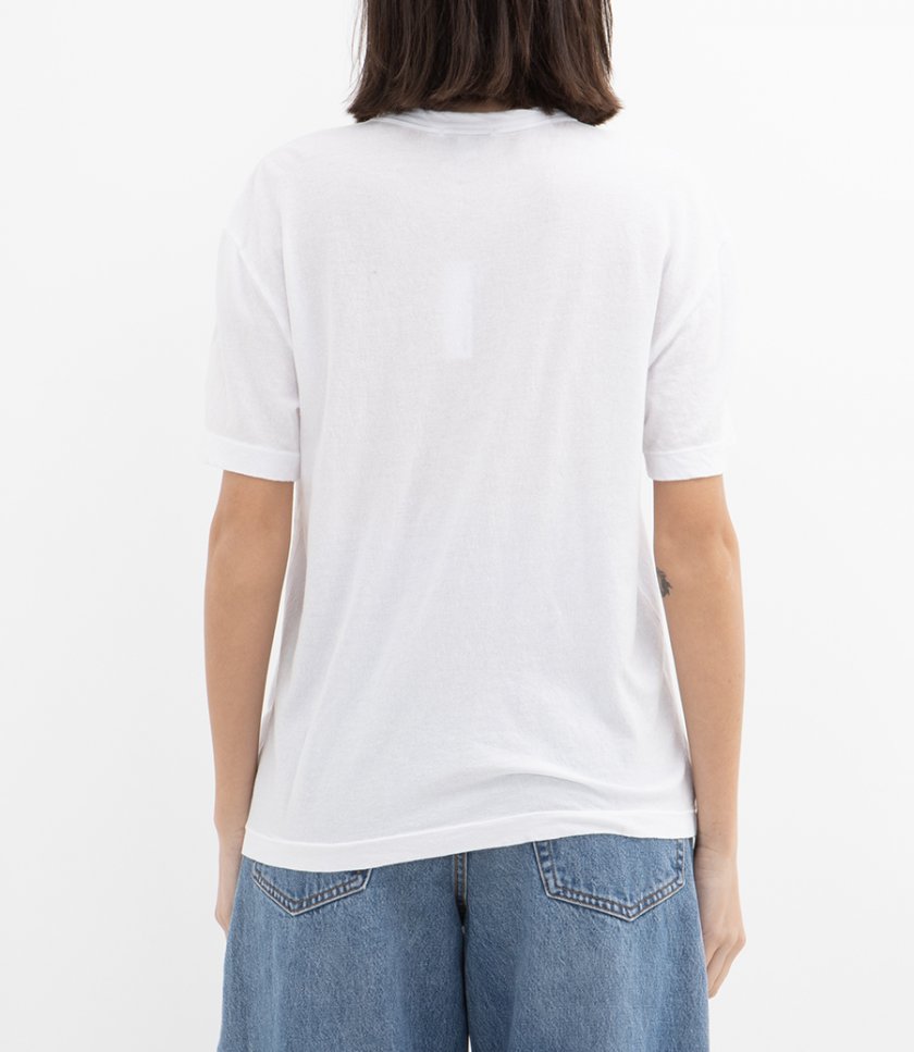 CREPE JERSEY OVERSIZED TEE