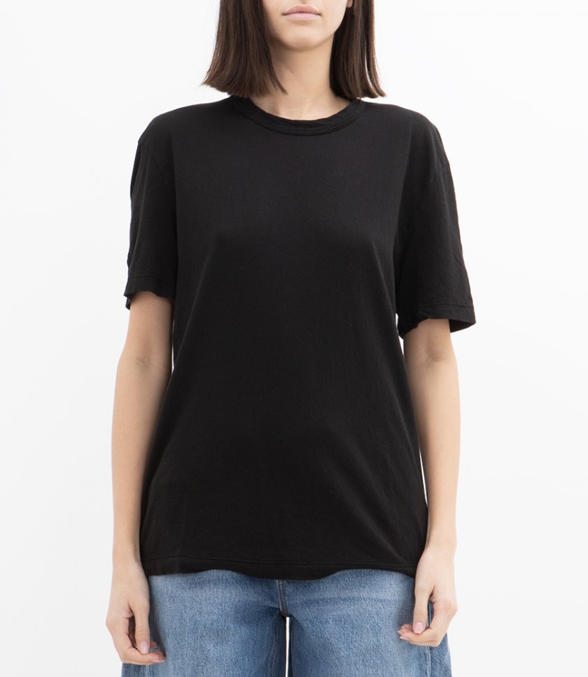 CREPE JERSEY OVERSIZED TEE